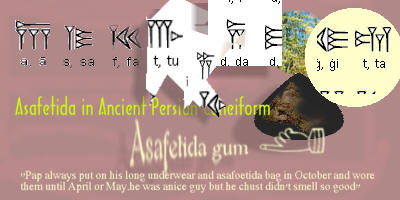 Phoenician and Asafoetida